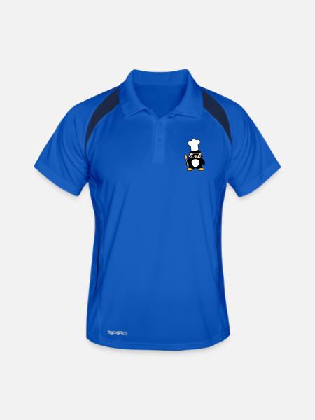 Cool Penguin Chef - Men's Polo breathable - royal/navy
