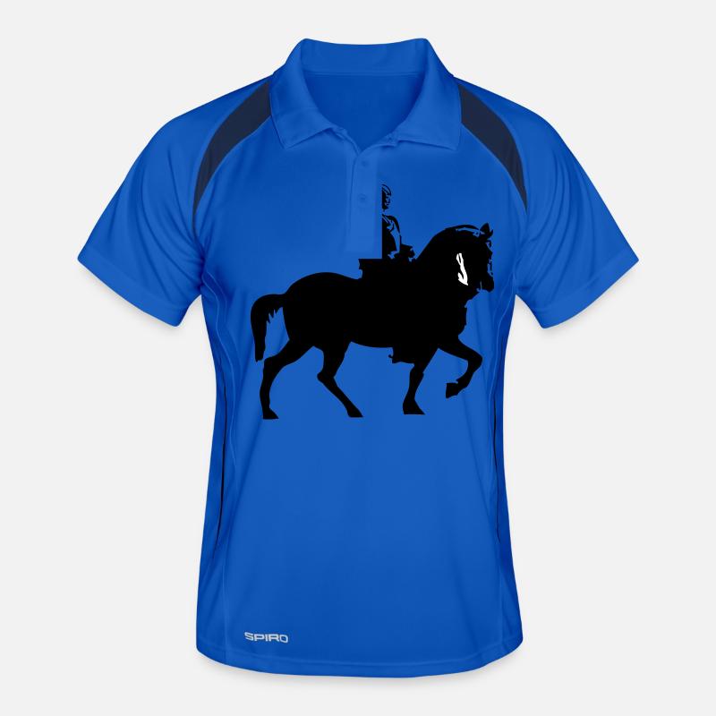 Cheval et cavalier | Ritter | Lance Riding Armure Polo respirant Homme