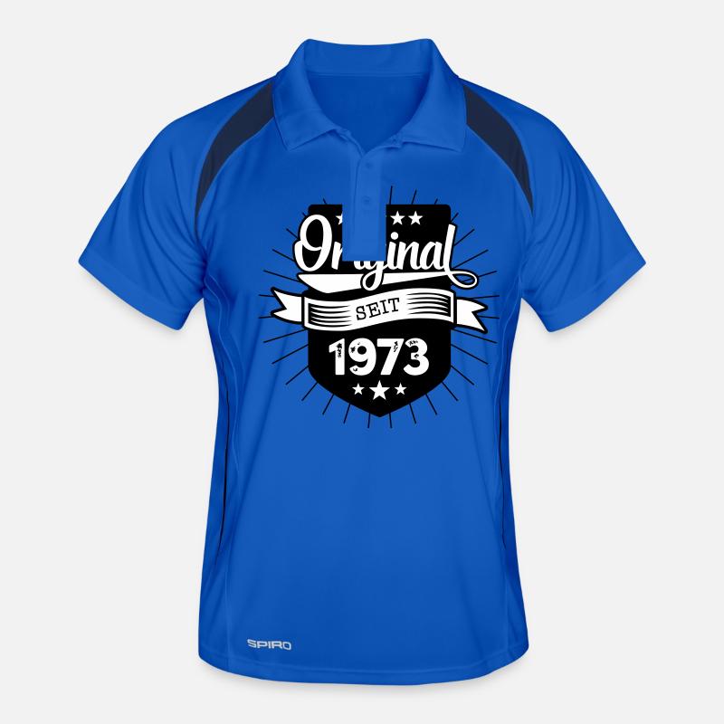 Original 1973 Männer Polo atmungsaktiv