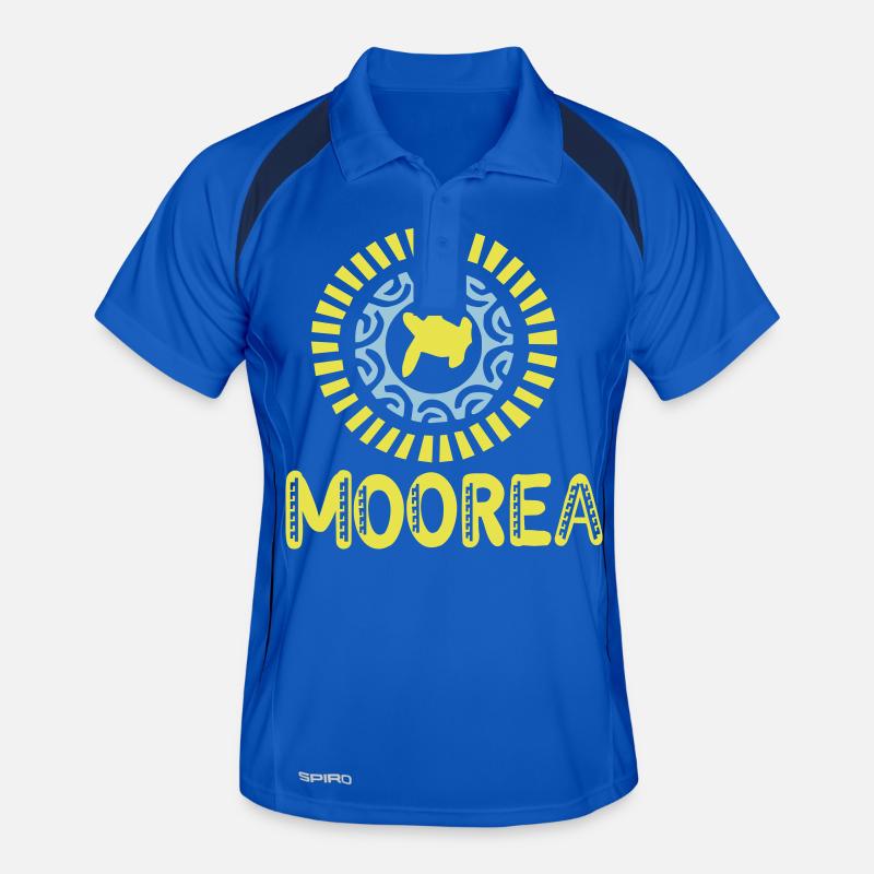 Starten Sie Ihre eigene T-SHIRTS von Moorea Männer Polo atmungsaktiv