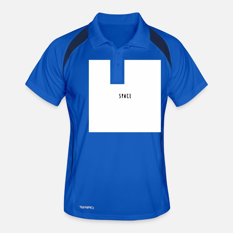 Space Männer Polo atmungsaktiv