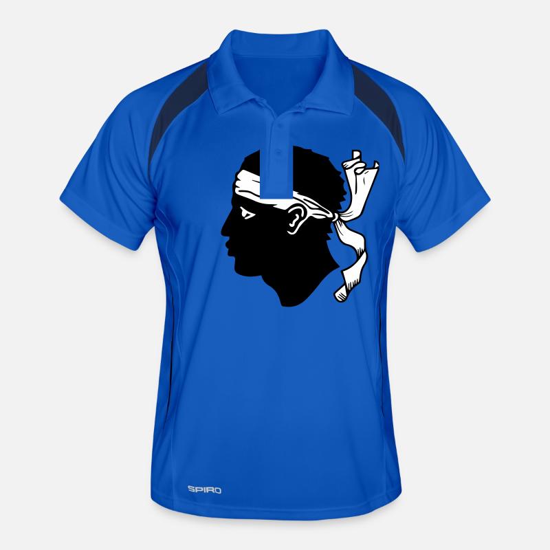 drapeau_corse2 Polo respirant Homme