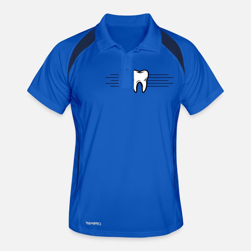 Tooth Symbol Men's Polo breathable