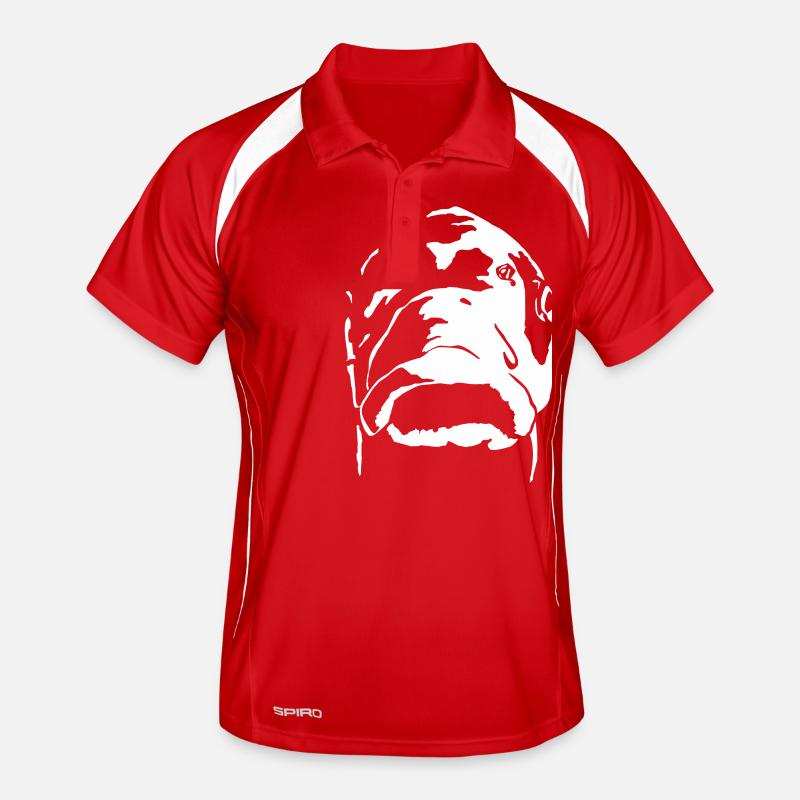 carp fish Men's Polo breathable