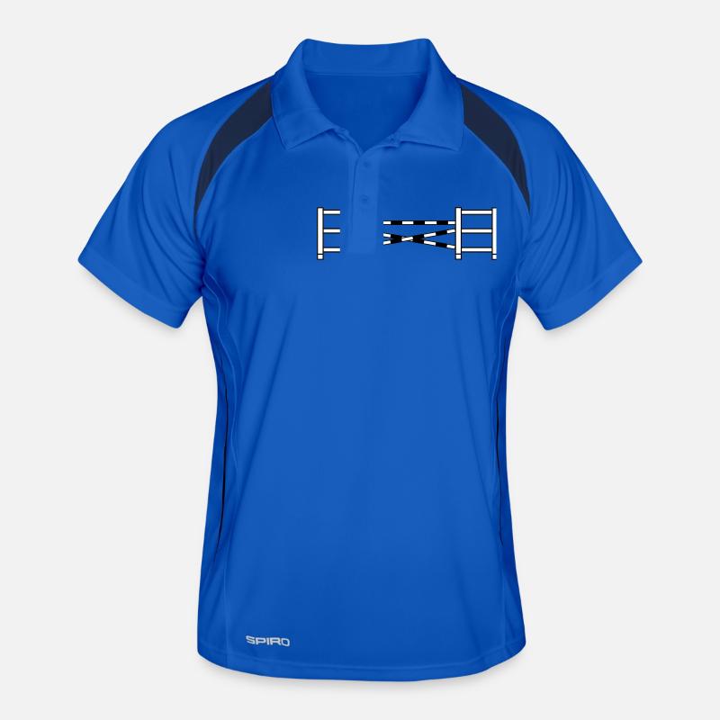 obstacle aux courses de chevaux_2_c1 Polo respirant Homme