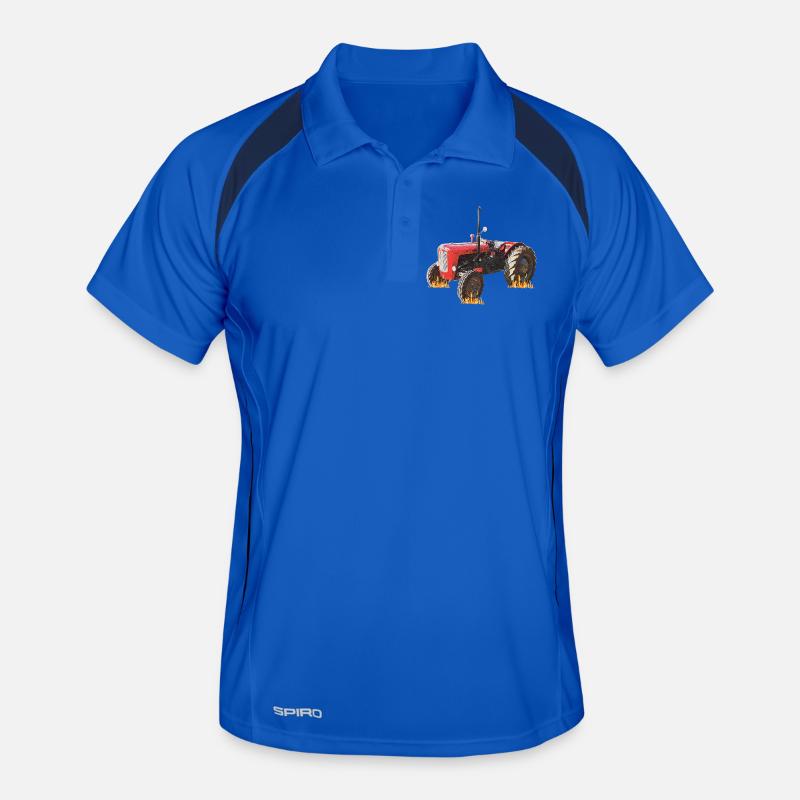 Flame Tractor Fireworks Men's Polo breathable