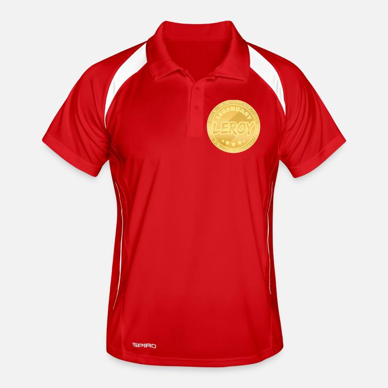 Leroy as a given name Men's Polo breathable