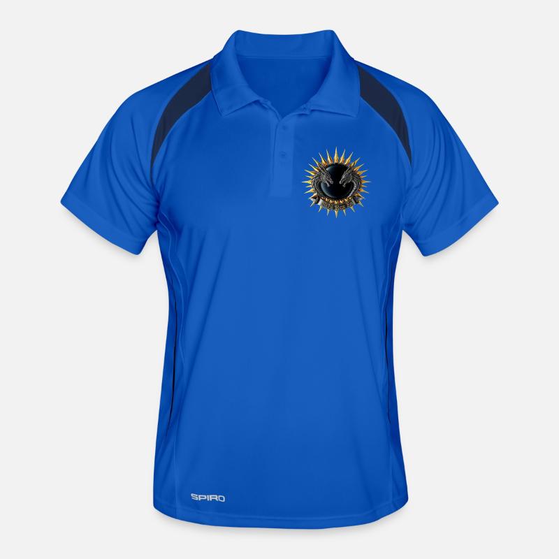 Sibi-Rex-es-Dragon-Crest Polo respirant Homme