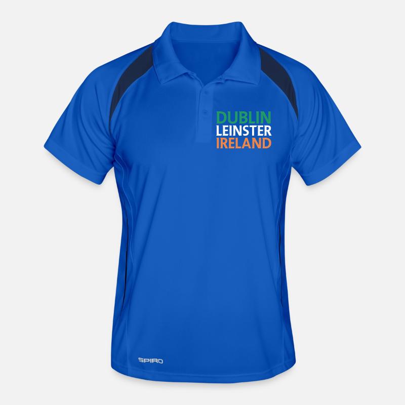 Dublin – Irlande Textdesign Polo respirant Homme