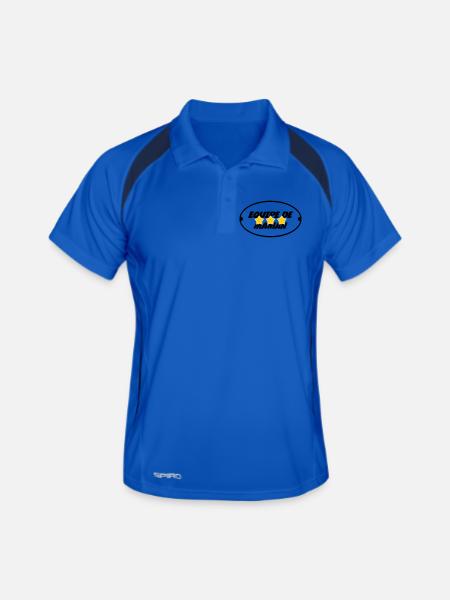 Equipe de Maman - Fête des Mères - Polo respirant Homme - bleu roi/marine - Devant