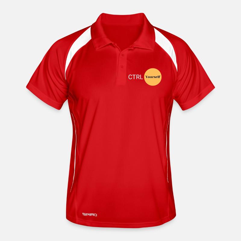 CTRL Yourself Men's Polo breathable
