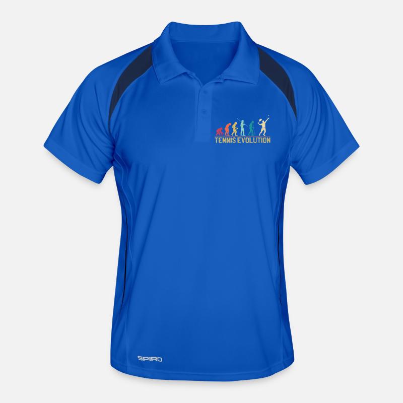 Tennis Evolution Evolution Graphic Design - Men's Polo breathable - royal/navy