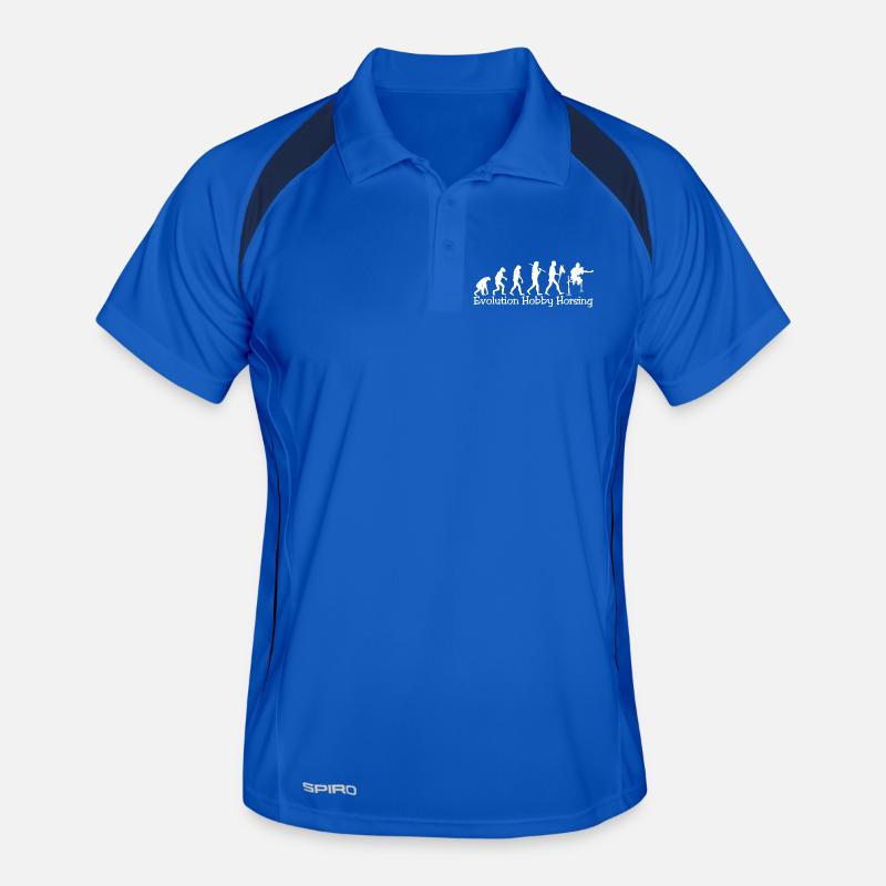 Evolution Hobby Horsing (blanc) Polo respirant Homme