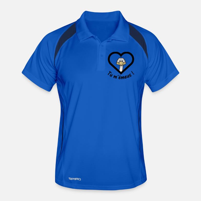 Tu m émeus Polo respirant Homme