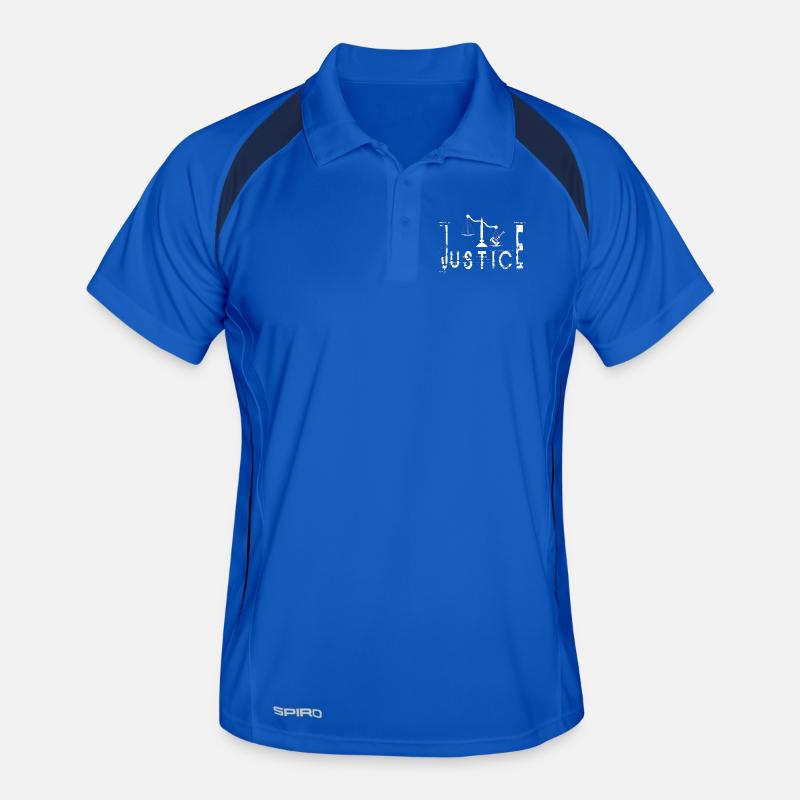 JUSTICE Polo respirant Homme