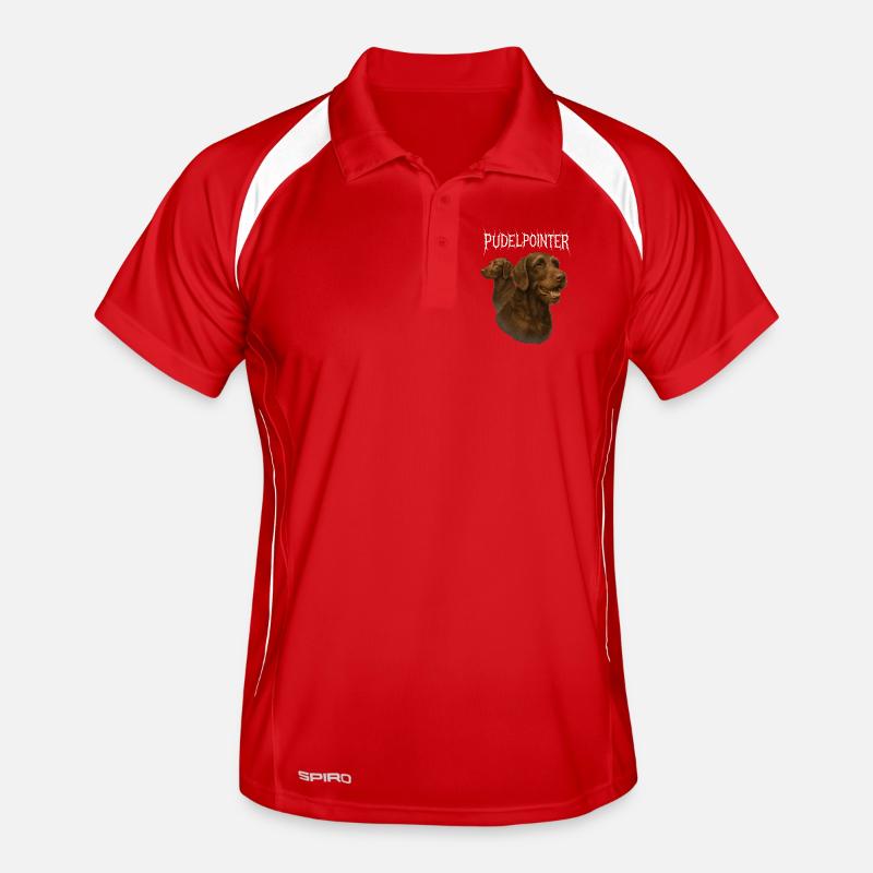 Poodle Pointer Men's Polo breathable