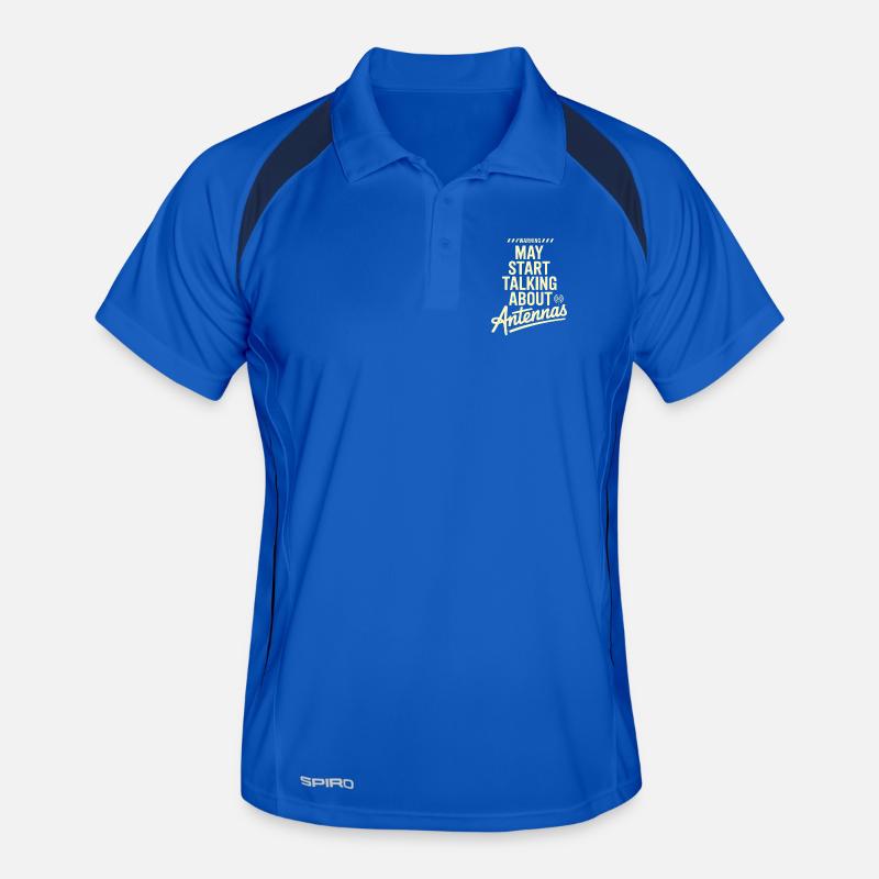 May Start Talking About Antennas Men's Polo breathable