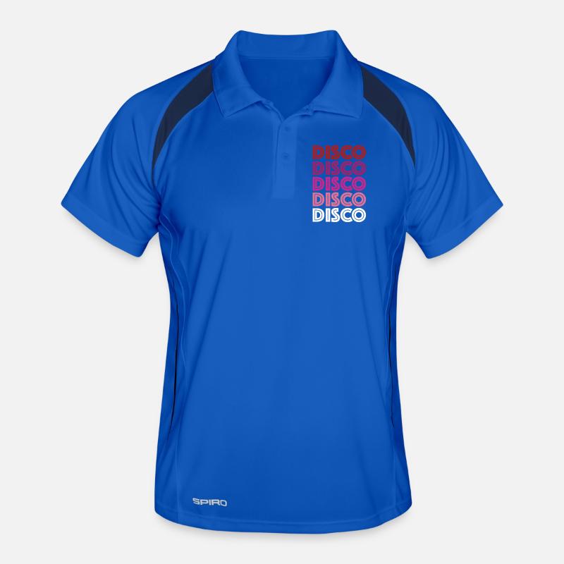 Disco Disco Disco Männer Polo atmungsaktiv