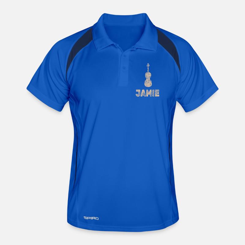 Jamie als Bratsche Männer Polo atmungsaktiv