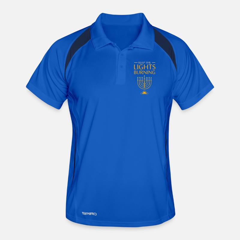 Hanoukka Hanoukka Hanoucca Polo respirant Homme