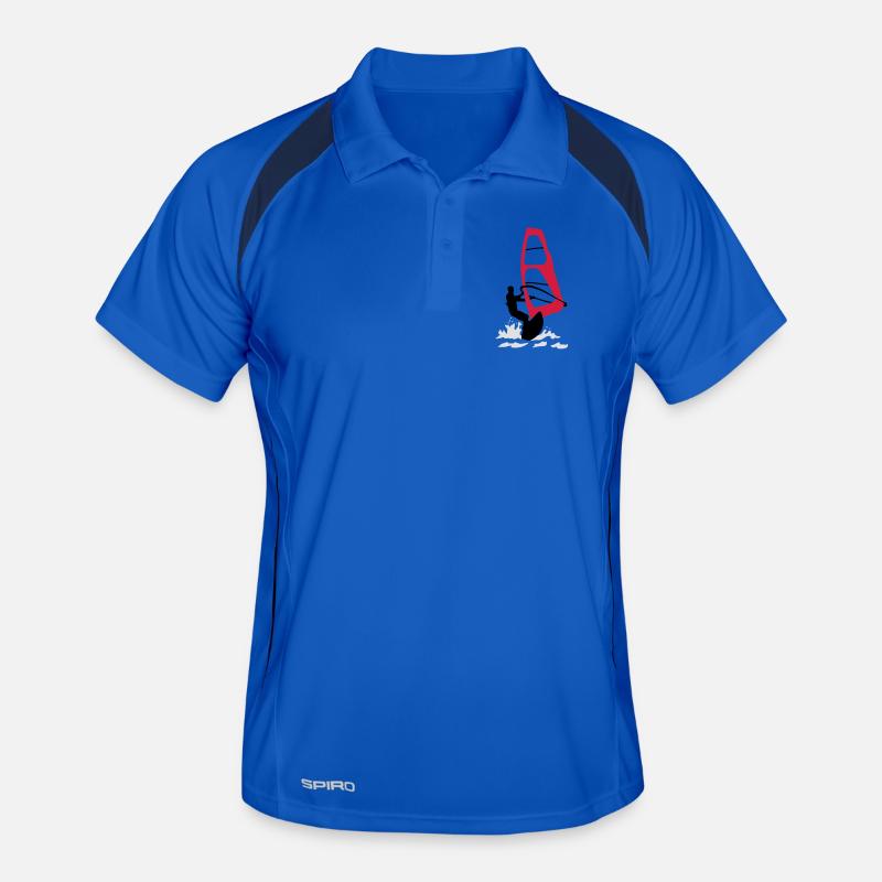 windsurfing_3 Polo respirant Homme