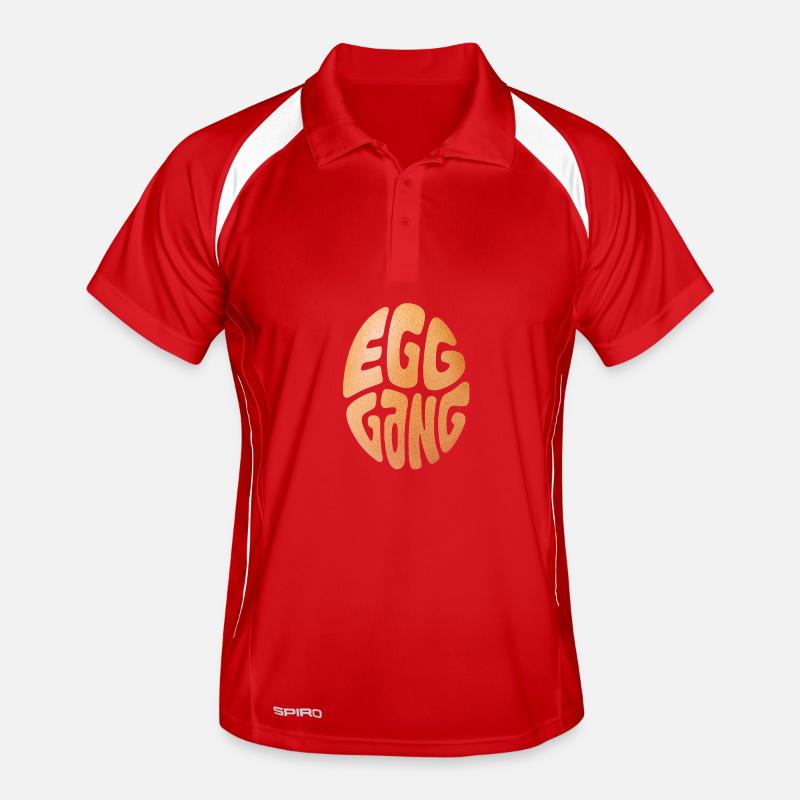 König der Eiertextur Männer Polo atmungsaktiv