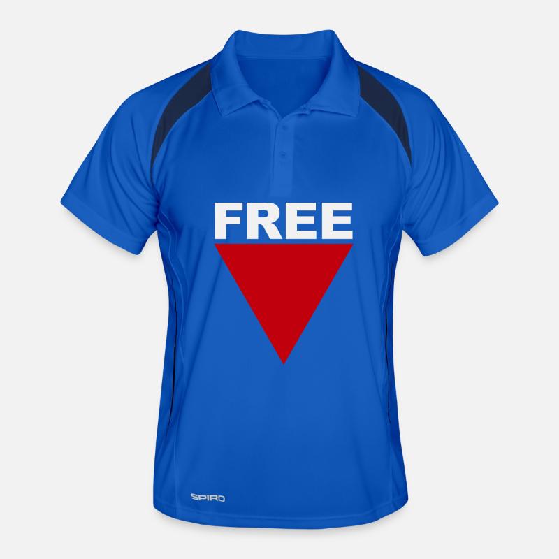 Freefall Bold Triangle Men's Polo breathable