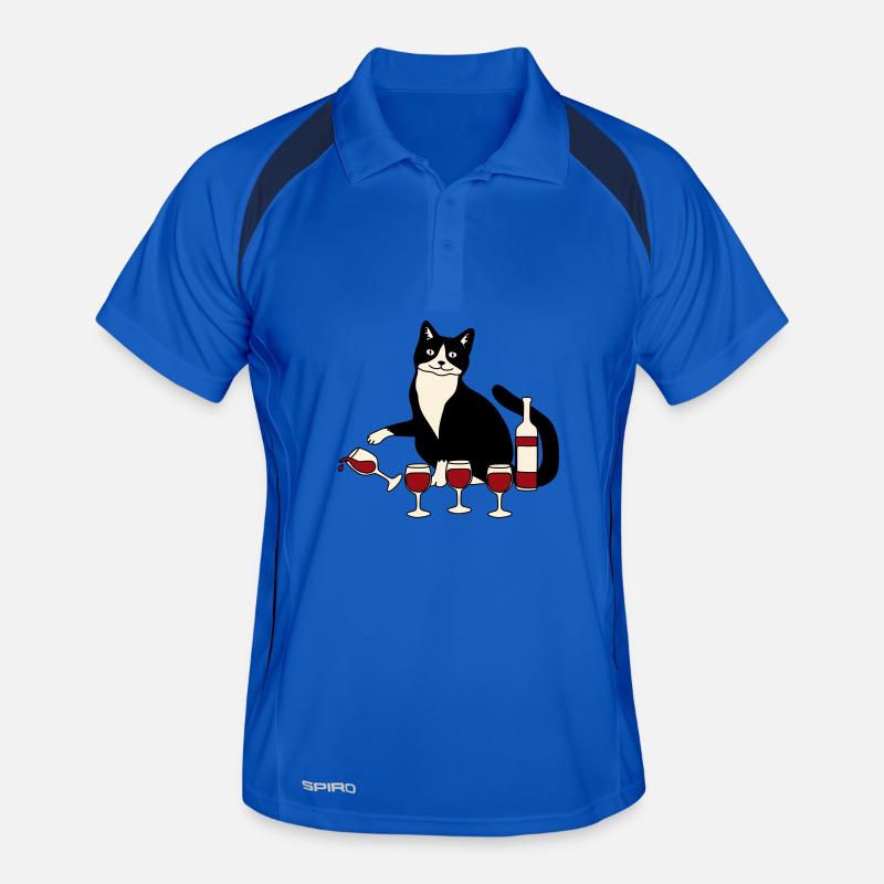 Verre à vin pour chat Polo respirant Homme