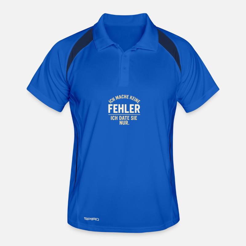 I'm Just Dating Them – Error Topic - Men's Polo breathable - royal/navy
