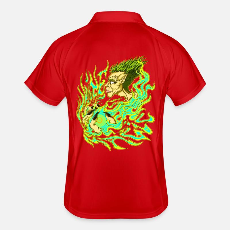 White Magic Men's Polo breathable