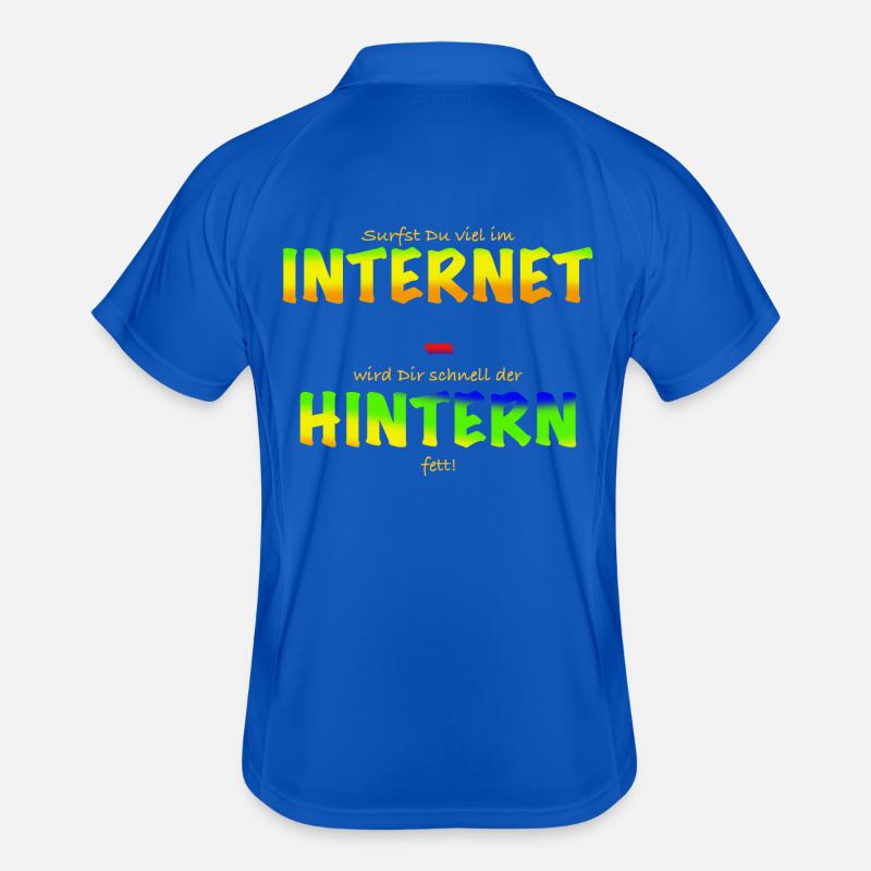 Internet Hintern Männer Polo atmungsaktiv