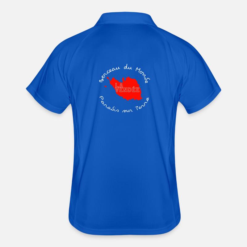 The Vendée Circular Card Men's Polo breathable