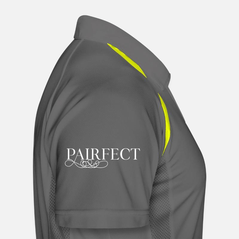 Dessin au trait abstrait aux couleurs pastel Polo respirant Homme