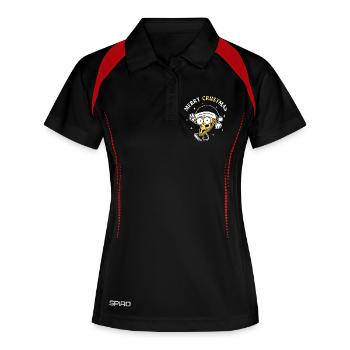 Merry Crustmas - Women's Polo breathable - black/red - Front