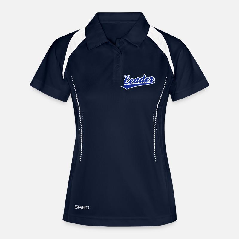 Leader - Women's Polo breathable - navy/white