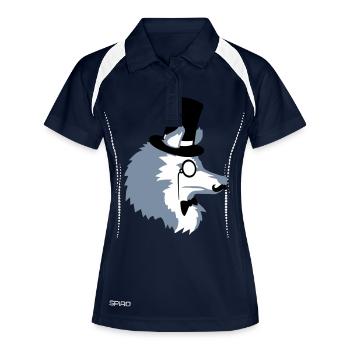 Sir Wolf Gentlemen Cylinder - Women's Polo breathable - navy/white - Front