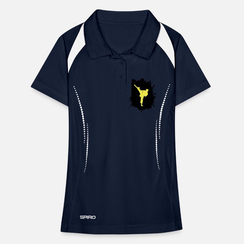 Karate Blobs Women's Polo breathable