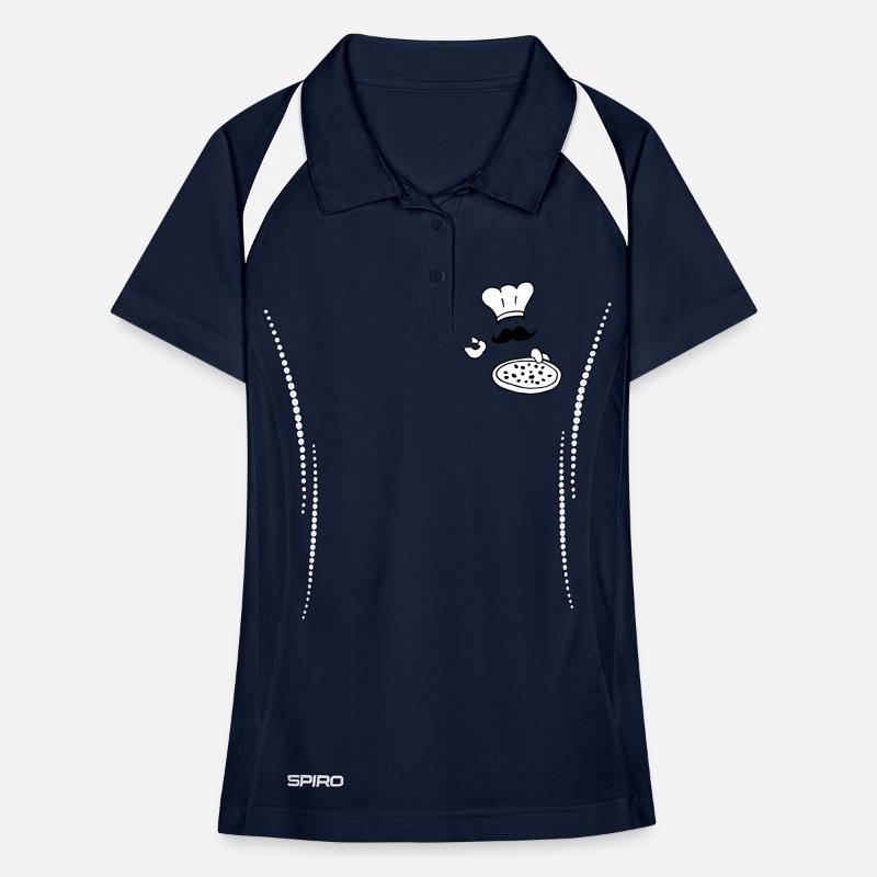 pizza chef Women's Polo breathable