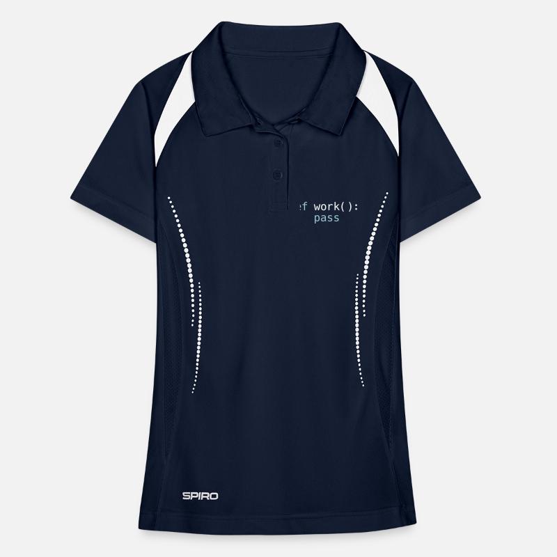 Python pass work Frauen Polo atmungsaktiv
