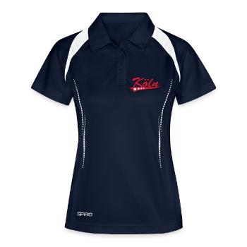 cologne - Women's Polo breathable - navy/white - Front