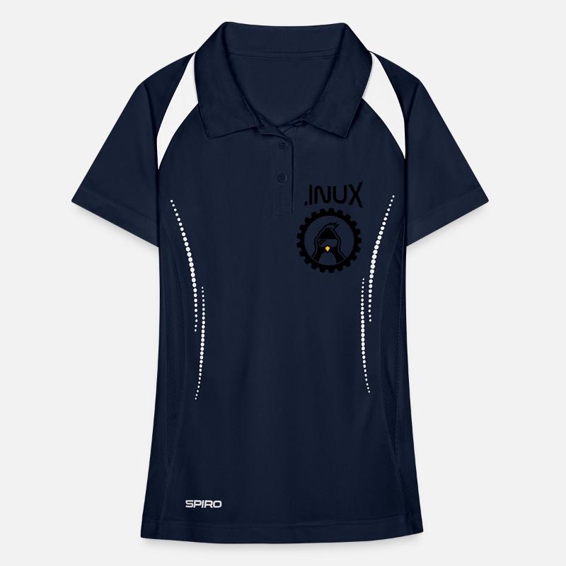 linux wheel Women's Polo breathable