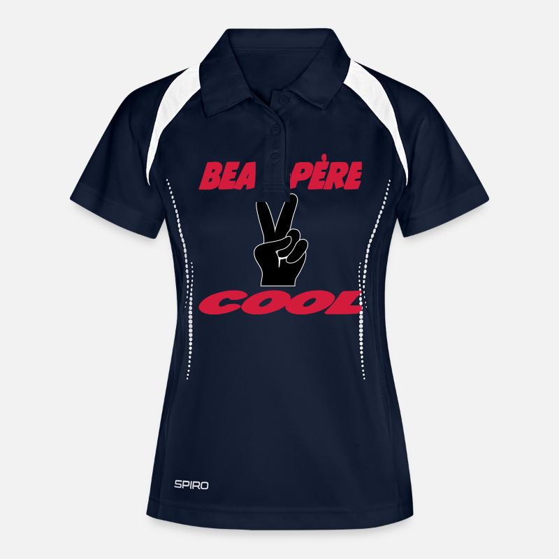 COOL Stepfather - Women's Polo breathable - navy/white