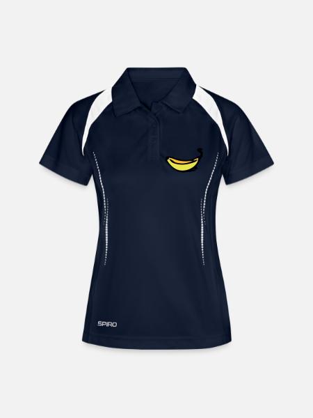 Banana - Women's Polo breathable - navy/white