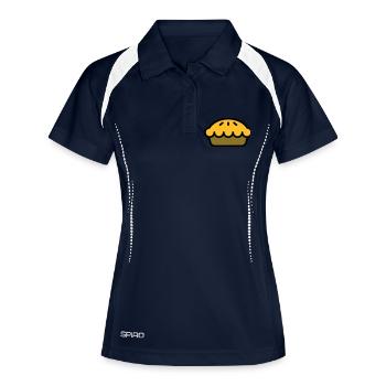 Apple Pie - Women's Polo breathable - navy/white - Front