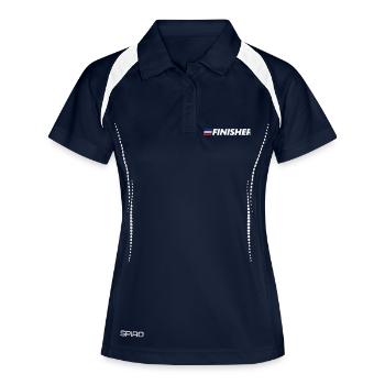 Finisher / 3 Colors - Vector - Women's Polo breathable - navy/white - Front