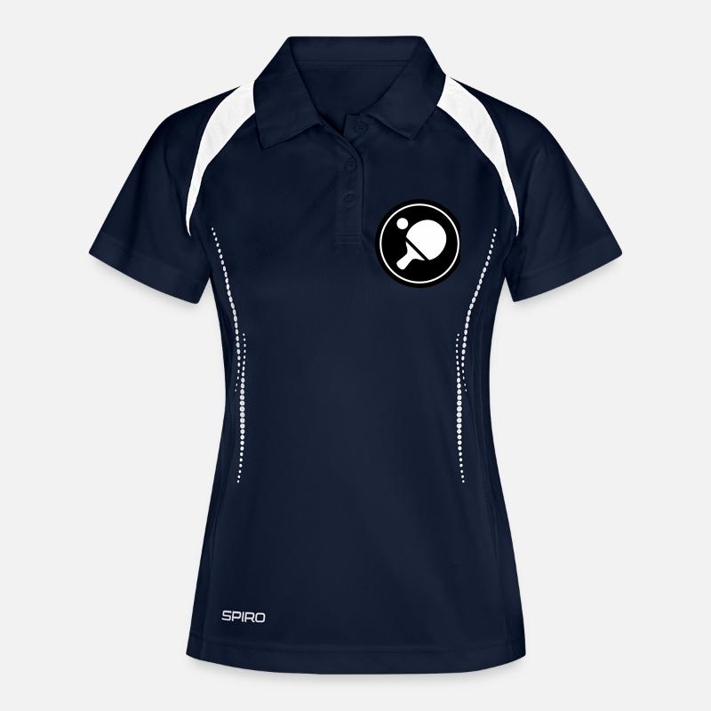 ping pong - Women's Polo breathable - navy/white