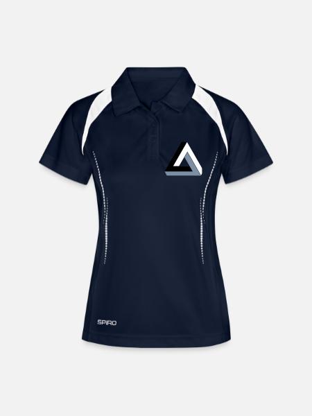 The impossible triangle - Women's Polo breathable - navy/white