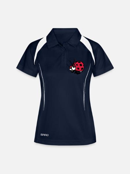 ladybugs - Women's Polo breathable - navy/white