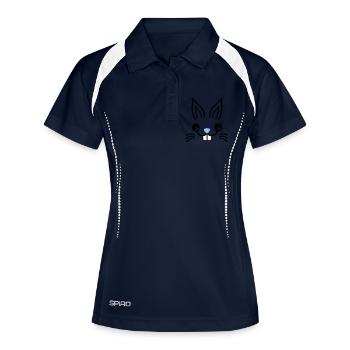 Bunny Rabbit - Women's Polo breathable - navy/white - Front
