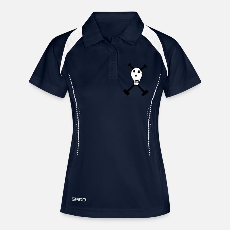 pirate - Women's Polo breathable - navy/white